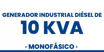 GENERADOR DIÉSEL DE 10 KVA MONOFÁSICO - GoPower · Herramientas y Maquinas Industriales