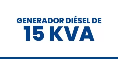 GENERADOR DIÉSEL DE 15 KVA - GoPower · Herramientas y Maquinas Industriales