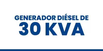 GENERADOR DIÉSEL DE 30 KVA - GoPower · Herramientas y Maquinas Industriales