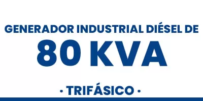 GENERADOR DIÉSEL DE 80 KVA TRIFÁSICO - GoPower · Herramientas y Maquinas Industriales