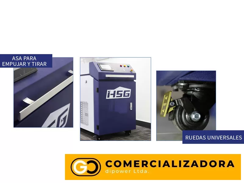 Soldadura láser HSG 1500w - Imagenes GoPower · Herramientas y Maquinas Industriales