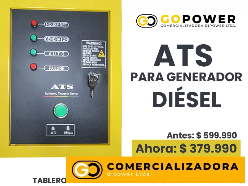 ATS 14000W Bison - GoPower · Herramientas y Maquinas Industriales