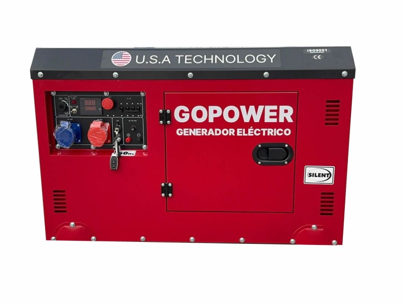 Generador electrico 15kva monofásico trifásico con ATS incluido