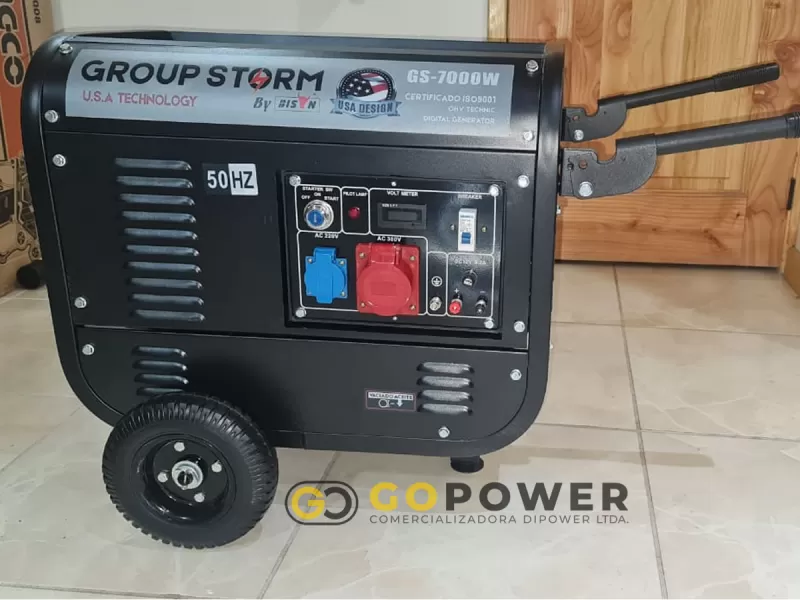 Generador Eléctrico 4500w - GoPower · Herramientas y Maquinas Industriales 