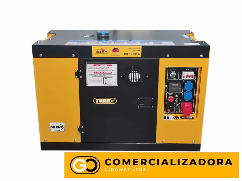 Generador Eléctrico Diésel 10kvA - GoPower · Herramientas y Maquinas Industriales 