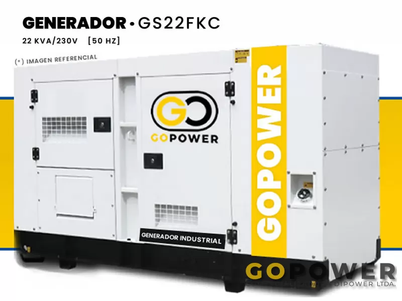 Generador industrial de 20 kva monofásico - GoPower · Herramientas y Maquinas Industriales