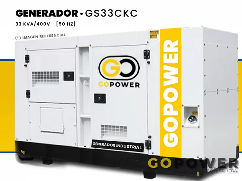 Generador industrial de 30 kva trifásico Cummins - GoPower · Herramientas y Maquinas Industriales