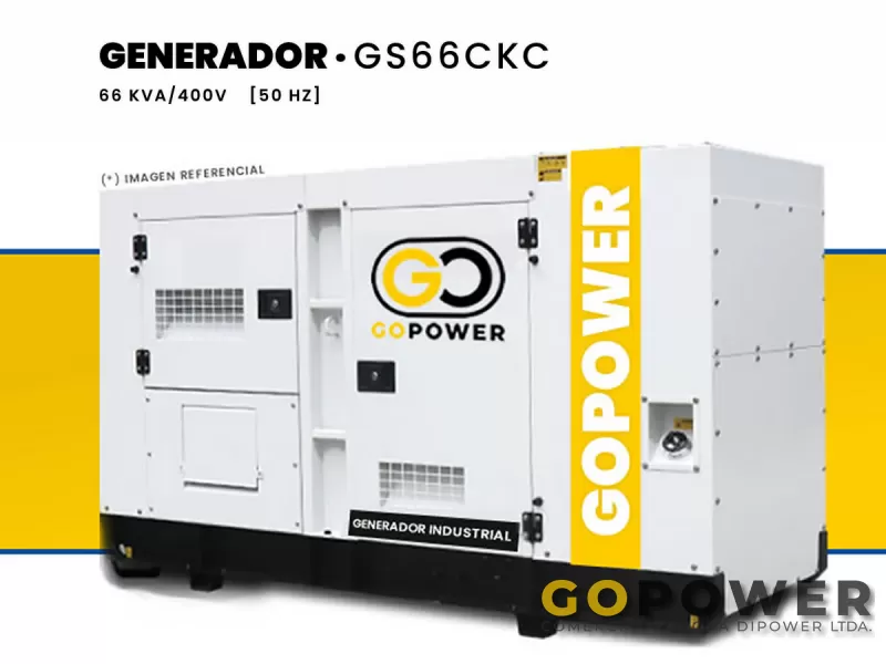 Generador industrial díesel 60kva Cummins - GoPower · Herramientas y Maquinas Industriales