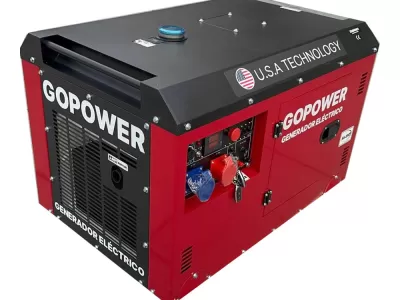 Generador de 15 kva entrega inmediata monofásico trifásico — Go Power • Herramientas y Máquinas Industriales de Calidad.