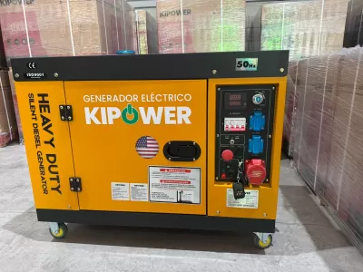 Generador Eléctrico Diésel 10kvA máx 12 kva trifásico - Go Power • Herramientas y Máquinas Industriales de Calidad.