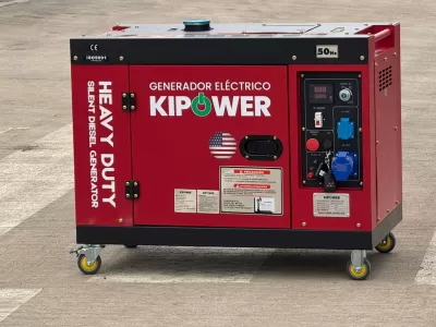 Generador Eléctrico Diésel 10kvA monofásico - Go Power • Herramientas y Máquinas Industriales de Calidad.